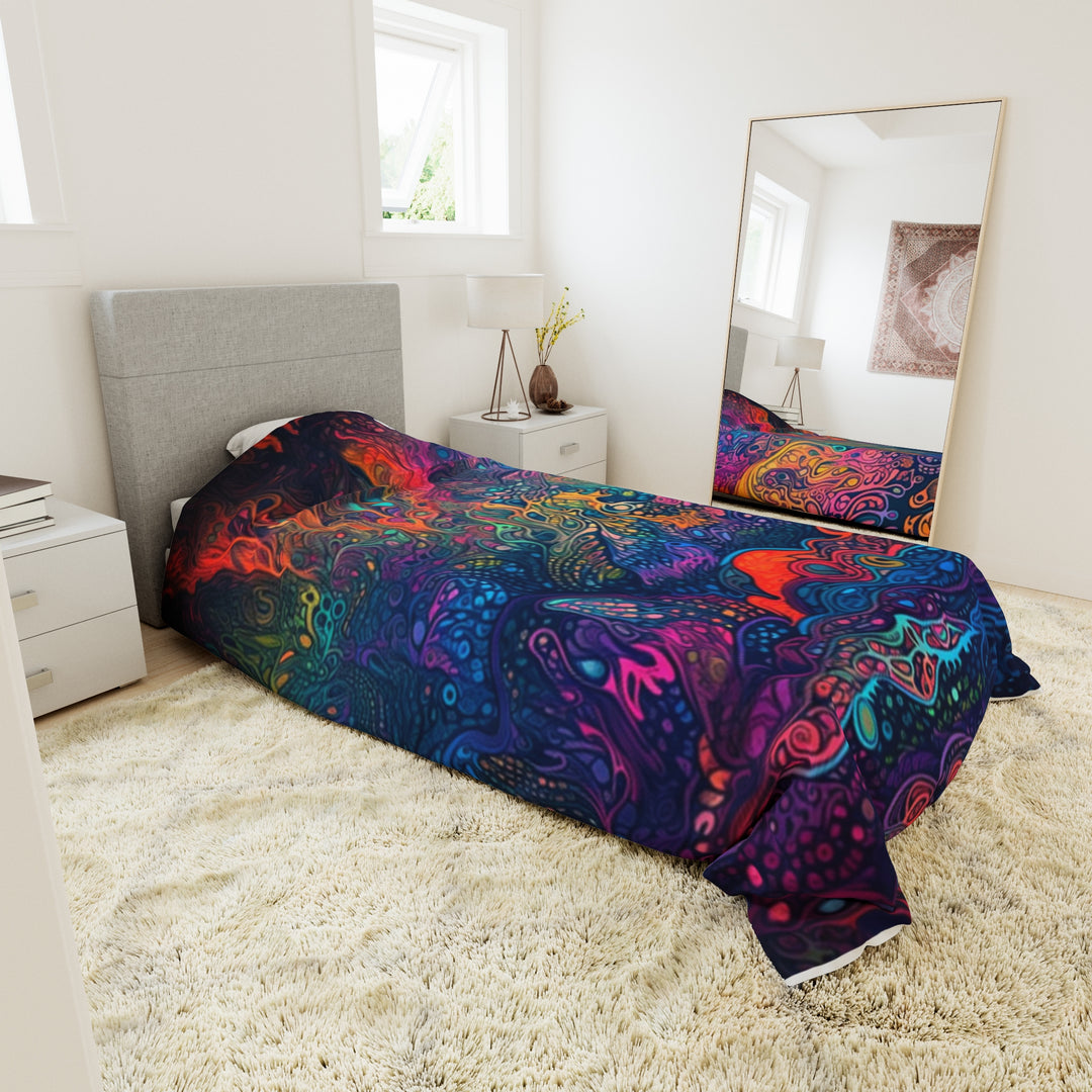 PSY PEAKOCK Duvet Cover