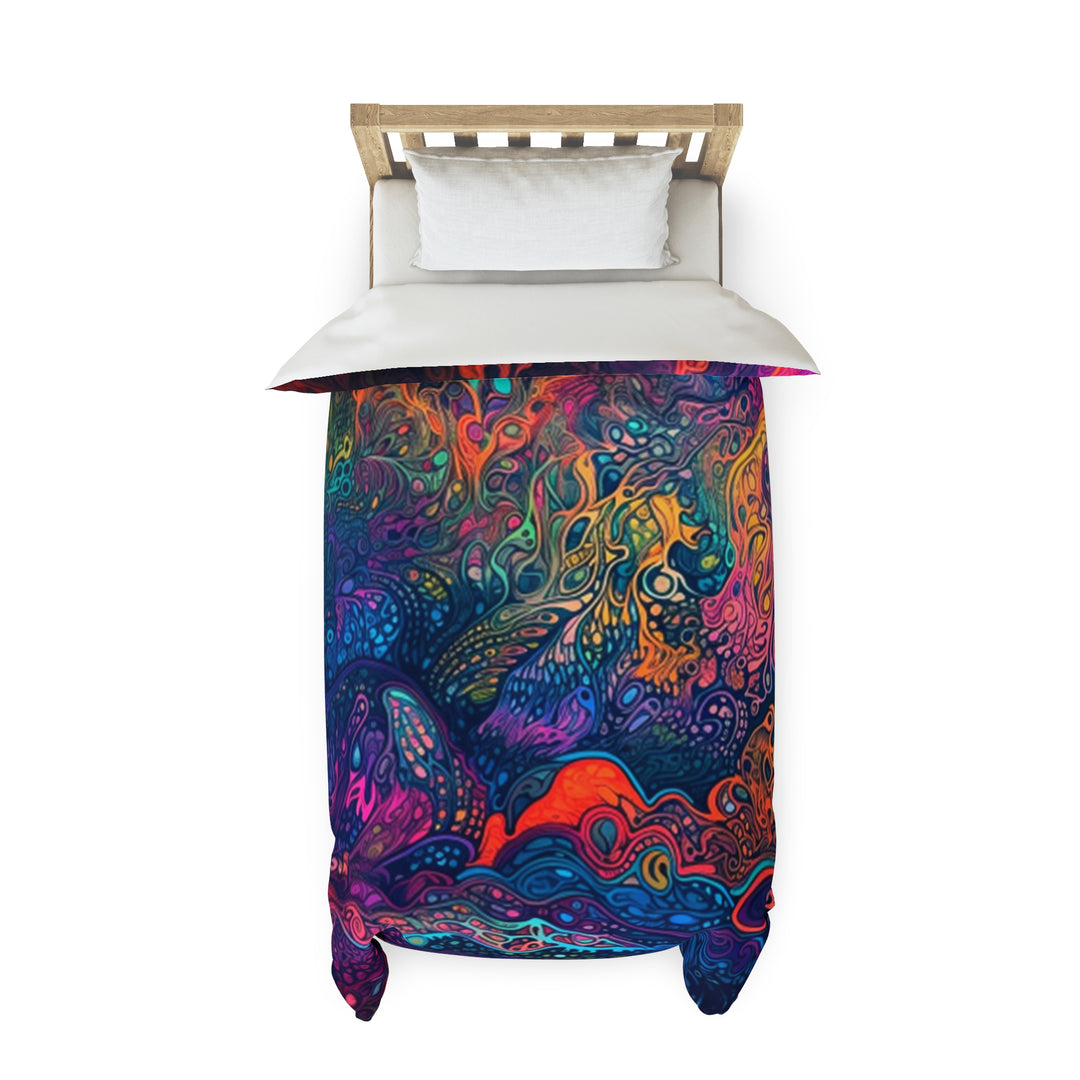 PSY PEAKOCK Duvet Cover