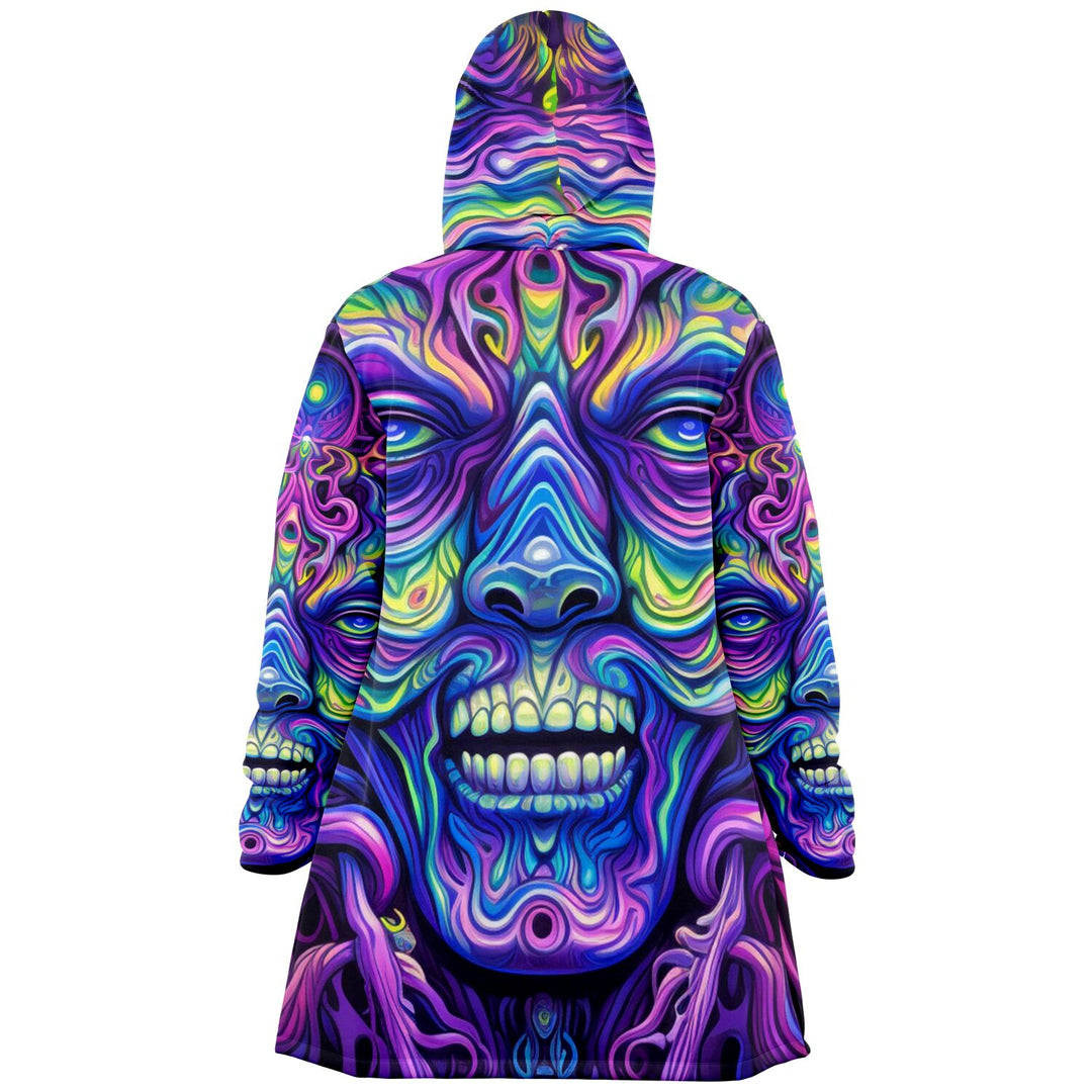 FACE OUT Microfleece Cloak