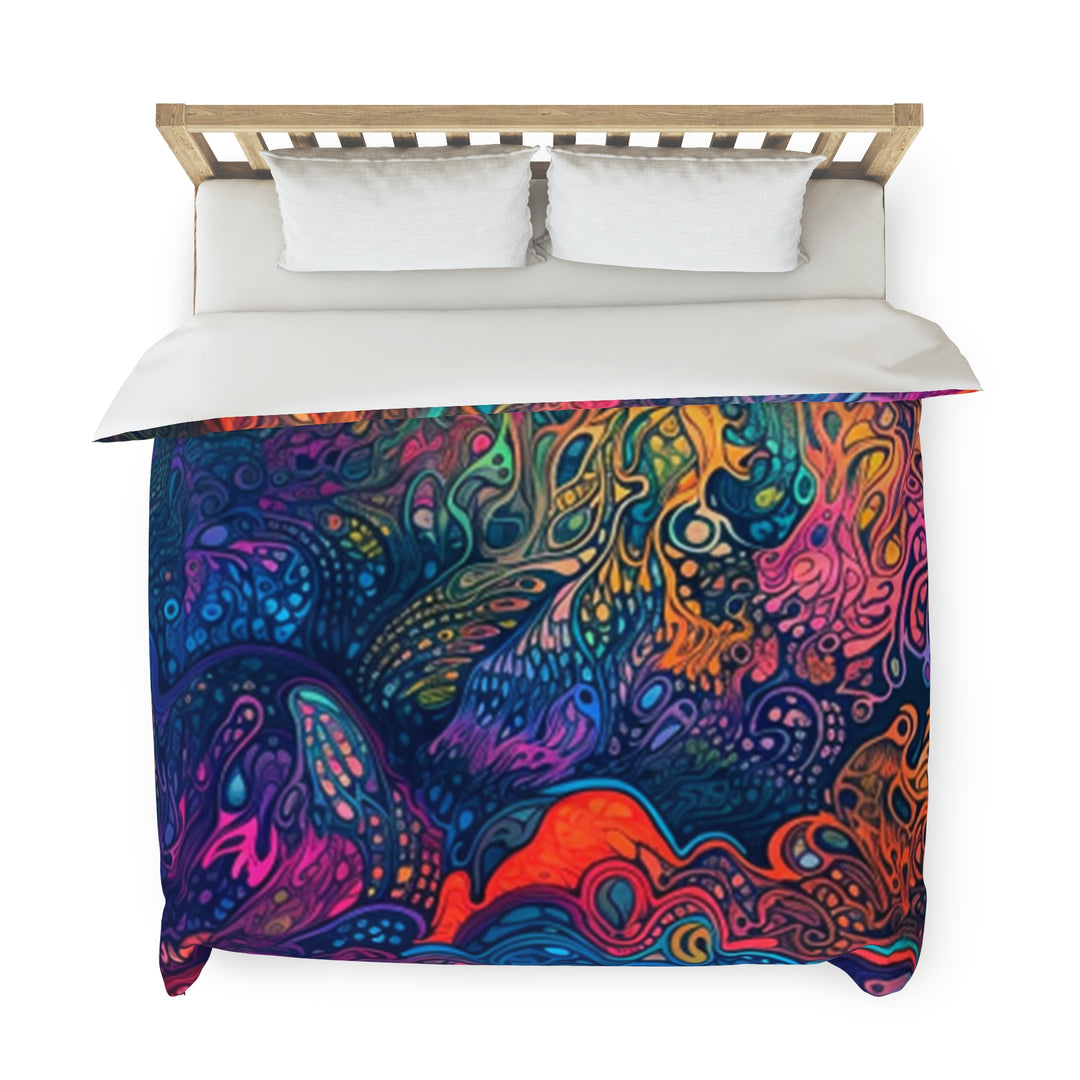 PSY PEAKOCK Duvet Cover