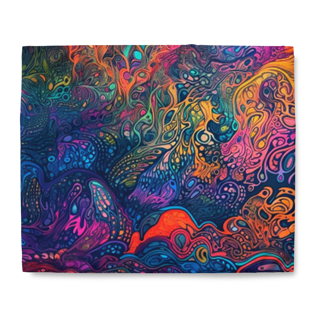 PSY PEAKOCK Duvet Cover