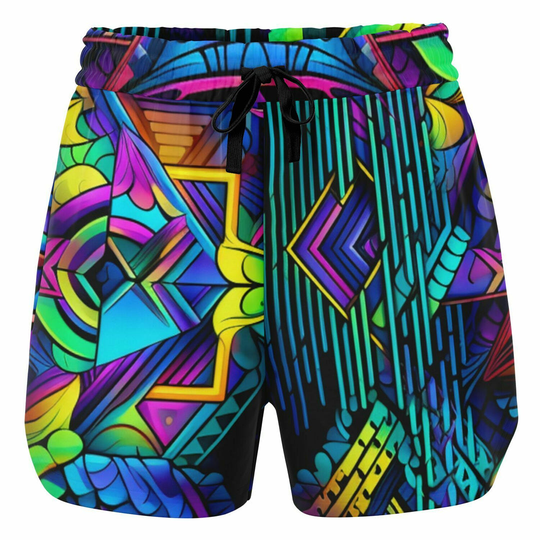 FRESH CYBER BEACH Fashion Loose Shorts