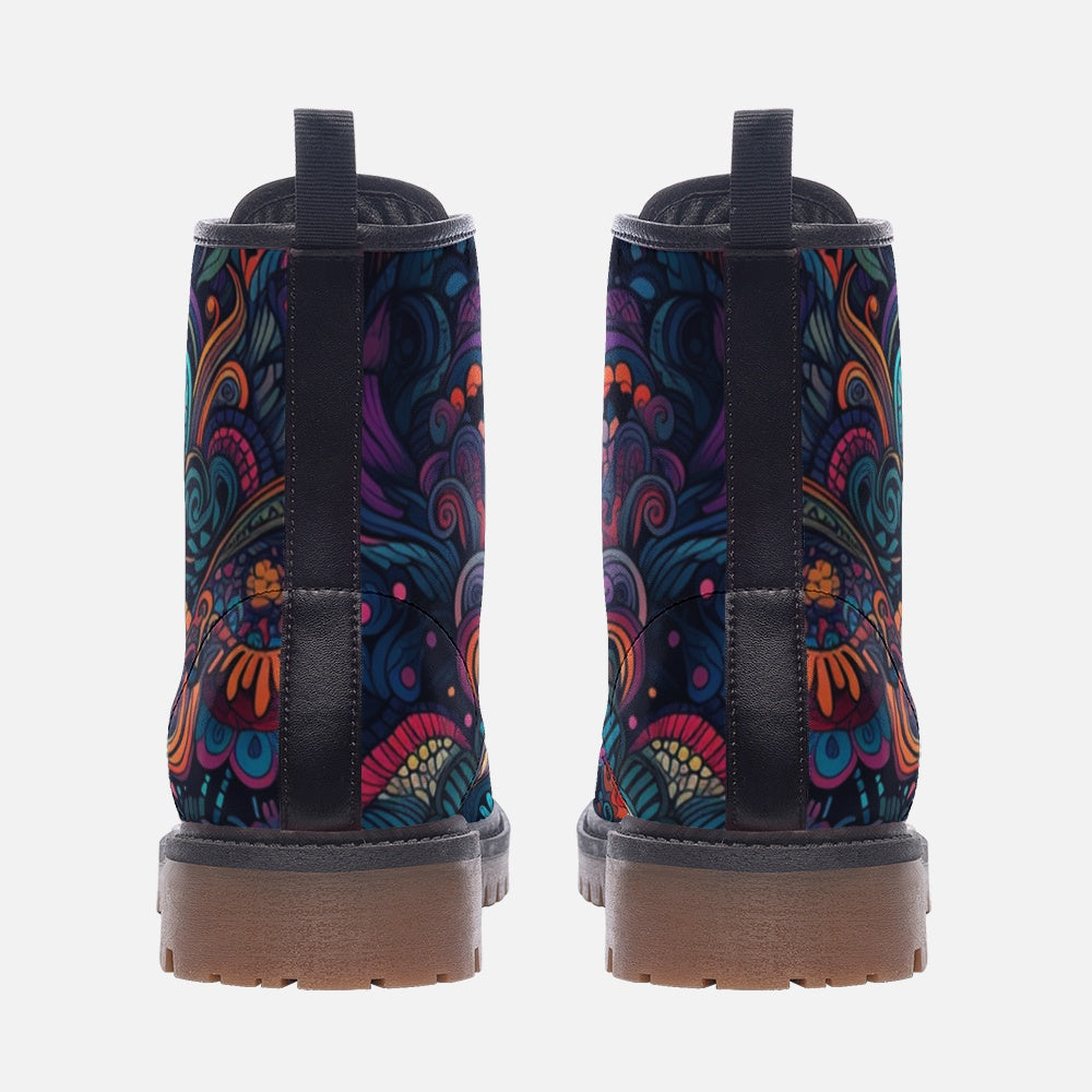 BLUE LAGOON Casual Leather Lightweight boots